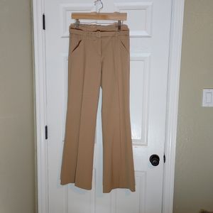 Boston Proper trouser dress pant, tan, size 4